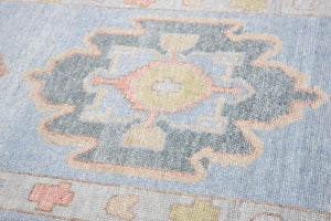 3x15 Modern Oushak Area Runner Rug