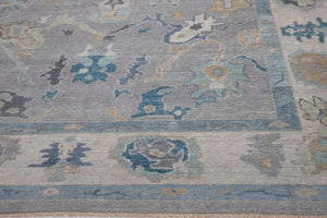 9x12 Modern Oushak Area Rug