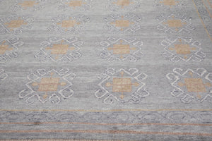 9x13 Modern Oushak Area Rug