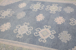 7x10 Modern Oushak Area Rug