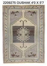 4x6 Modern Oushak Area Rug