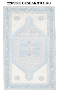 4x6 Modern Oushak Area Rug