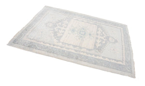 4x6 Modern Oushak Area Rug