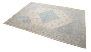 5x11 Modern Oushak Area Rug