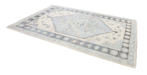 6x8 Modern Oushak Area Rug