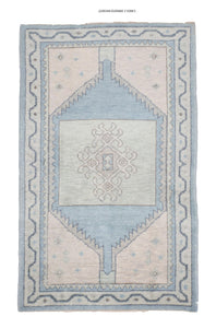 4x6 Modern Oushak Area Rug