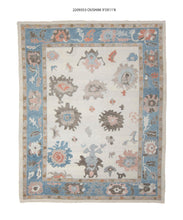 9x12 Modern Oushak Area Rug