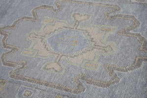 3x16 Modern Oushak Area Runner Rug