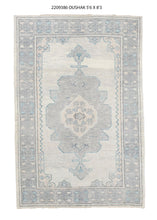6x8 Modern Oushak Area Rug