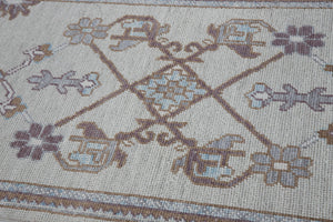 3x12 Modern Oushak Area Runner Rug