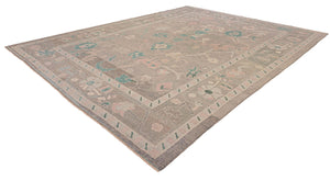 10x14 Modern Oushak Area Rug