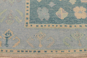 7x11 Modern Oushak Area Rug
