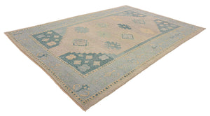 7x11 Modern Oushak Area Rug