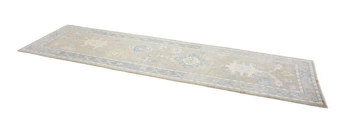 3x10 Modern Oushak Area Runner Rug