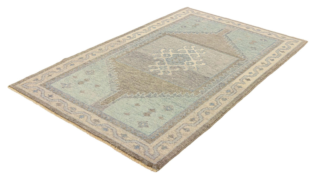 4x6 Modern Oushak Area Rug
