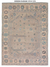 10x13 Modern Oushak Area Rug