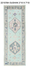 3x8 Modern Oushak Area Runner Rug