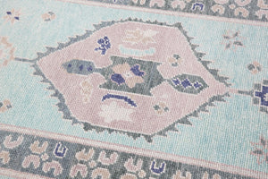 3x8 Modern Oushak Area Runner Rug