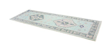 3x8 Modern Oushak Area Runner Rug