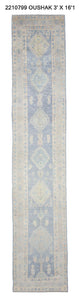 3x16 Old & Vintage Turkish Area Runner Rug