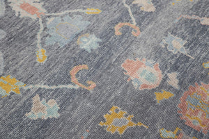 8x9 Modern Oushak Area Rug