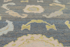 8x13 Modern Oushak Area Rug
