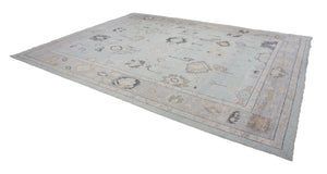 11x14 Modern Oushak Area Rug