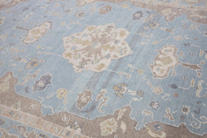 9x12 Modern Oushak Area Rug