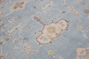 9x12 Modern Oushak Area Rug