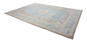 9x12 Modern Oushak Area Rug