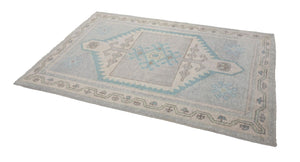 4x6 Modern Oushak Area Rug