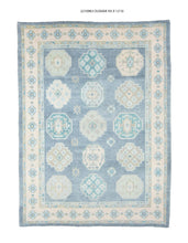 10x13 Modern Oushak Area Rug