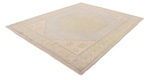 7x9 Modern Oushak Area Rug