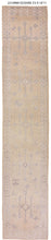3x17 Modern Oushak Area Runner Rug