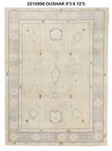 9x12 Modern Oushak Area Rug