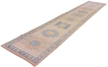 3x16 Modern Oushak Area Runner Rug