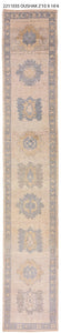 3x16 Modern Oushak Area Runner Rug