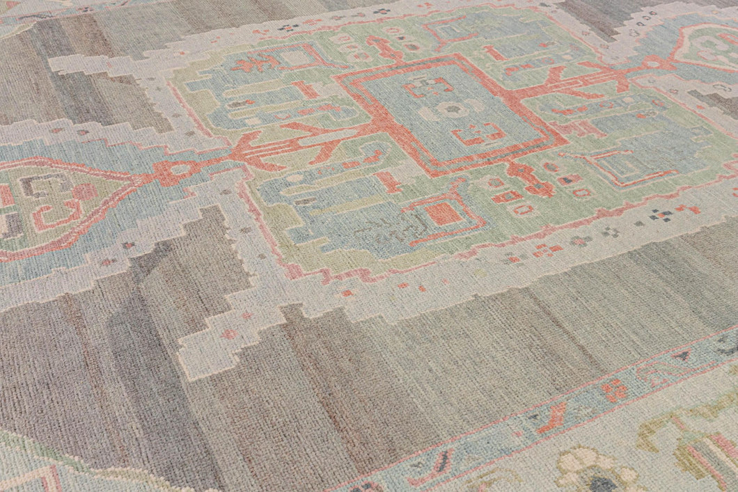 9x13 Modern Oushak Area Rug