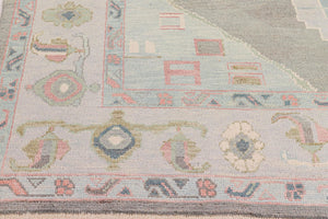9x13 Modern Oushak Area Rug