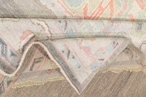 9x13 Modern Oushak Area Rug