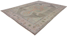 9x13 Modern Oushak Area Rug