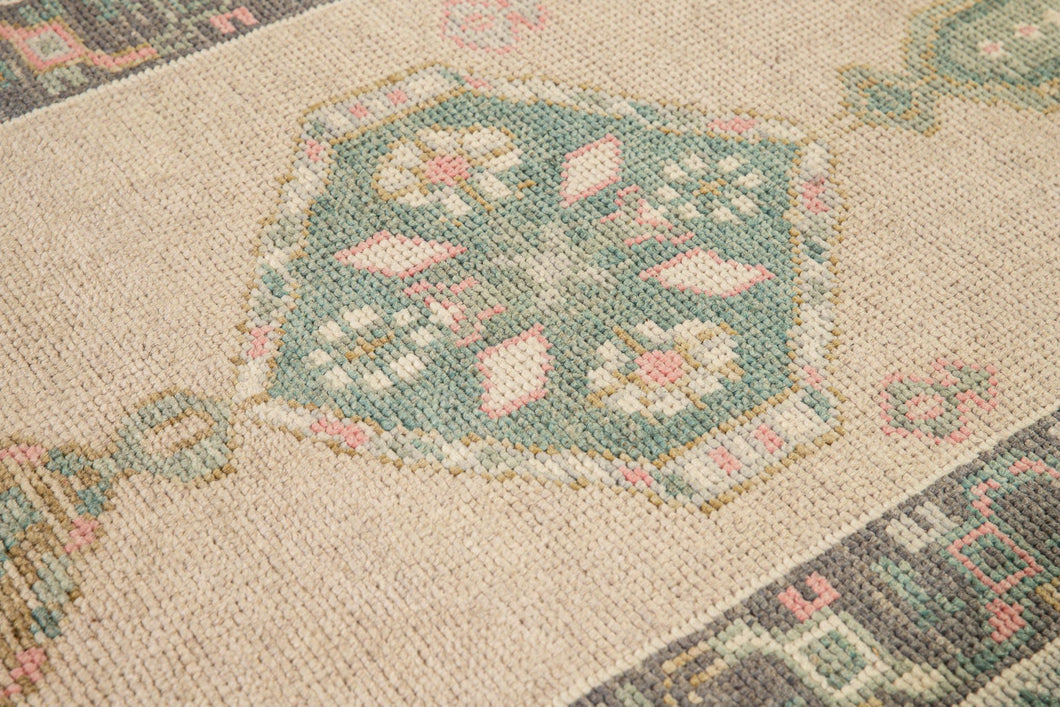 3x13 Modern Oushak Area Runner Rug