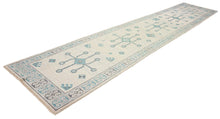 3x16 Modern Oushak Area Runner Rug