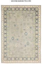 7x10 Modern Oushak Area Rug
