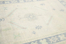 6x8 Modern Oushak Area Rug