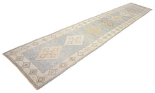 3x17 Modern Oushak Area Runner Rug