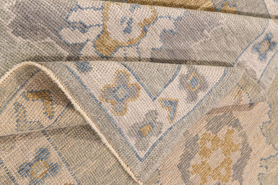 3x17 Modern Oushak Area Runner Rug