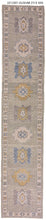 3x17 Modern Oushak Area Runner Rug