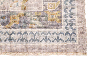 3x13 Modern Oushak Area Runner Rug