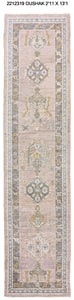 3x13 Modern Oushak Area Runner Rug